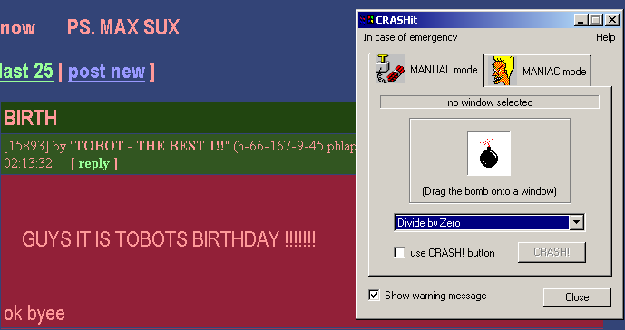 message board image