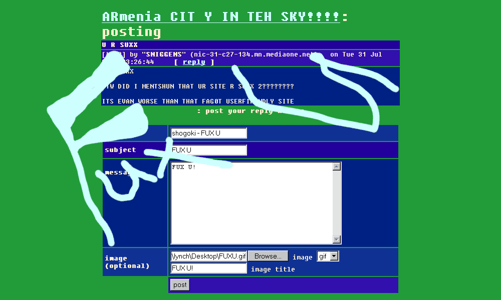 message board image